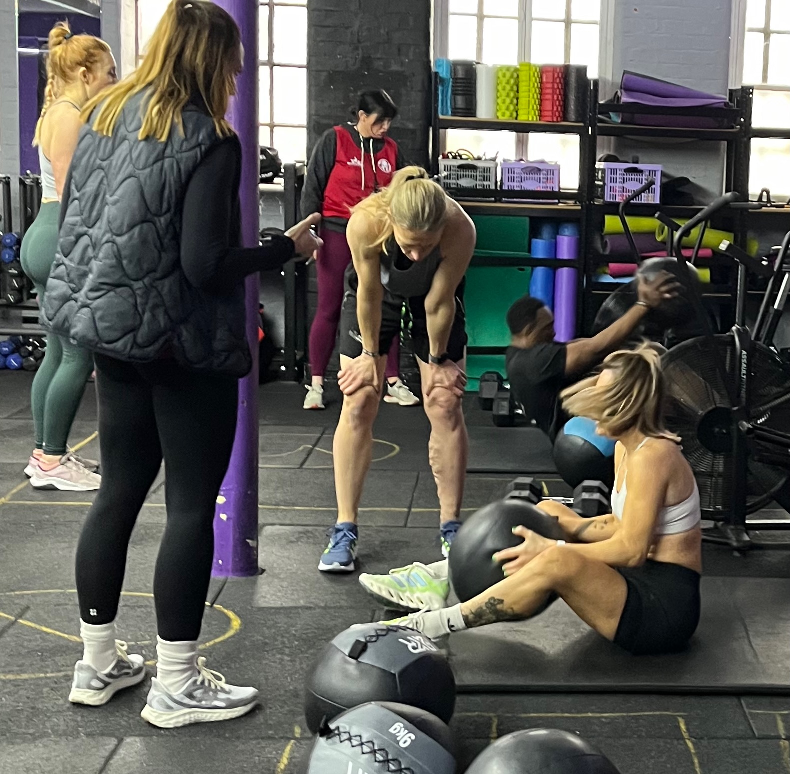 Competing at the Deka Fit challenge